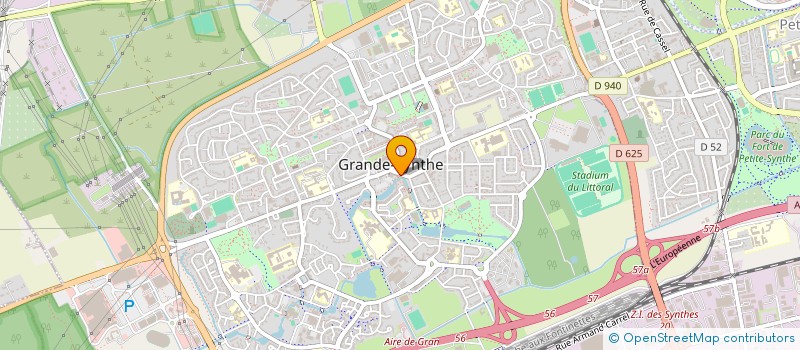 localisation de l'entreprise MADAME AIDA BEN ABDA  GRANDE-SYNTHE