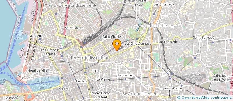 localisation de l'entreprise MADAME AIDA BEYE à MARSEILLE