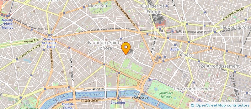 localisation de l'entreprise MADAME AIDA BORREGO MARTIN  PARIS