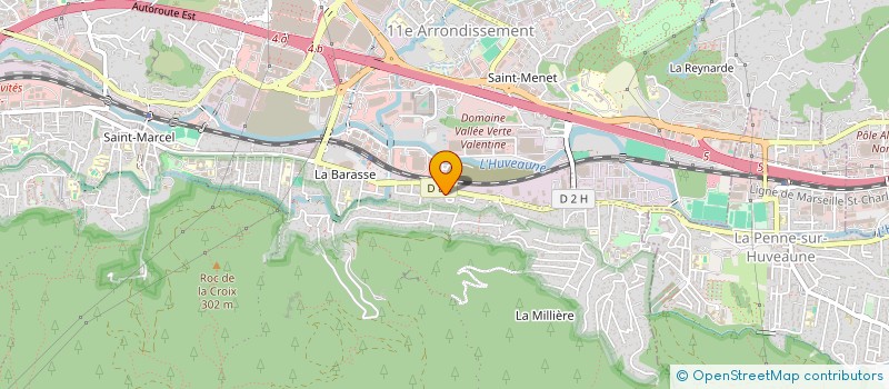 localisation de l'entreprise MADAME AIDA BOUDINA à MARSEILLE 11EME