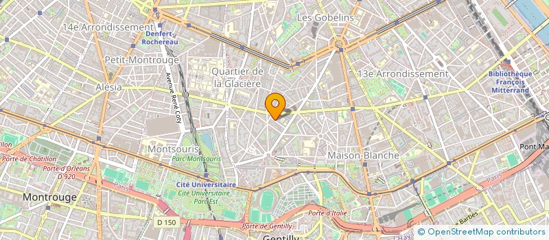 localisation de l'entreprise MADAME AIDA BOUFAIM  PARIS