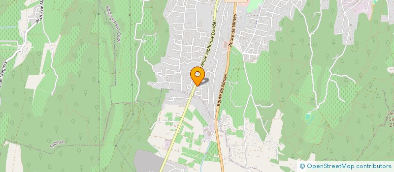 localisation de l'entreprise MADAME AIDA BOUSSALMI  CODOLET