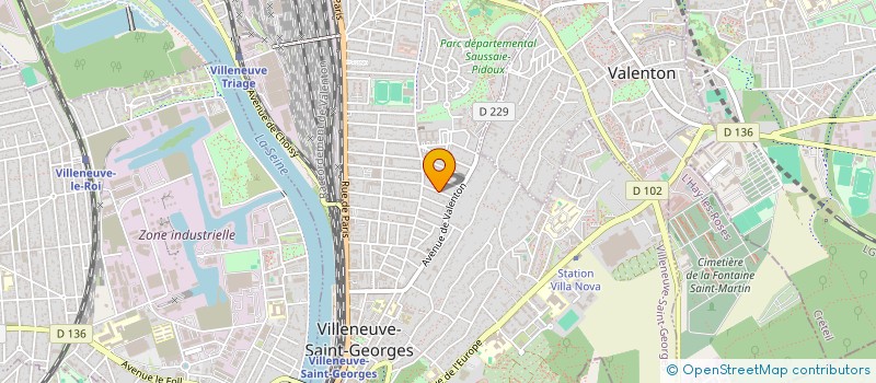 localisation de l'entreprise MADAME AIDA DAGHSEN à VILLENEUVE-SAINT-GEORGES