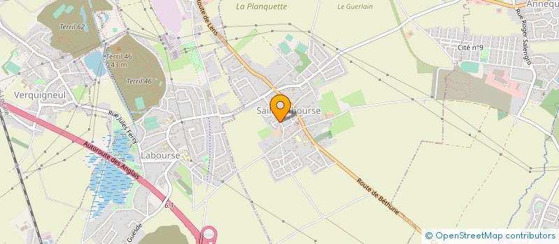 localisation de l'entreprise MADAME AIDA DEFFAR  SAILLY-LABOURSE