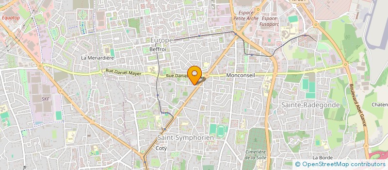 localisation de l'entreprise MADAME AIDA DIA  TOURS