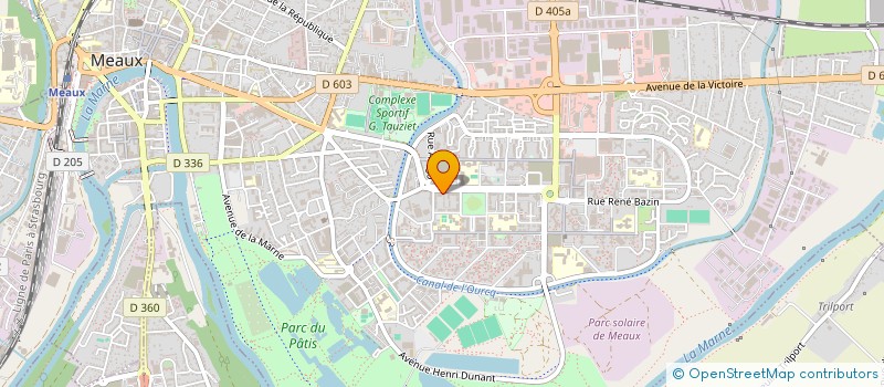 localisation de l'entreprise MADAME AIDA DIAGNE à MEAUX