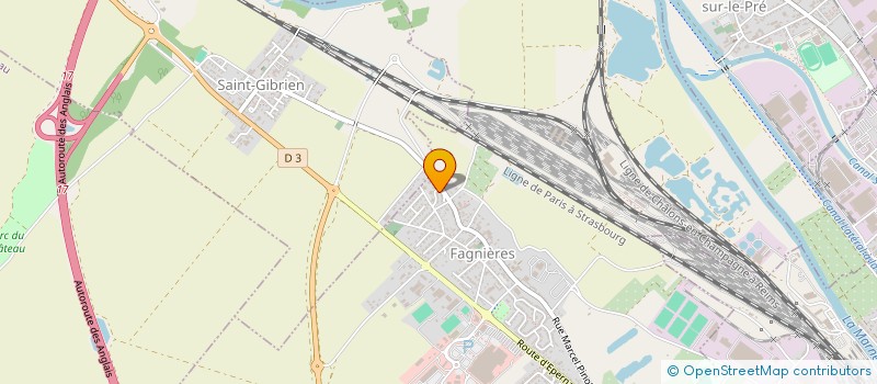 localisation de l'entreprise MADAME AIDA DIAKITE  FAGNIERES