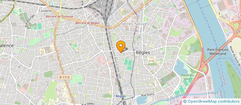 localisation de l'entreprise MADAME AIDA EL HAROUCHI  BORDEAUX