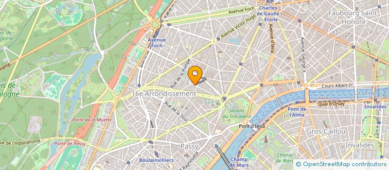 localisation de l'entreprise MADAME AIDA GHADJANI  PARIS