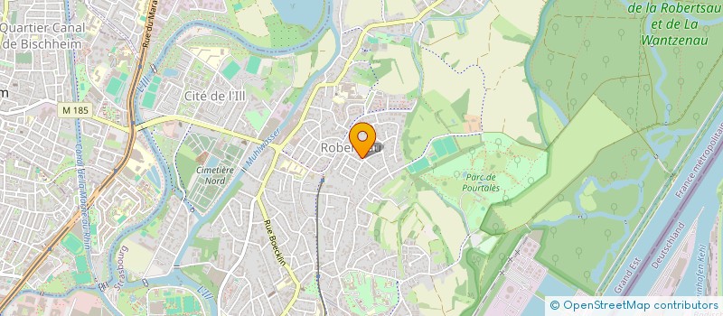 localisation de l'entreprise MADAME AIDA GRGIC à STRASBOURG