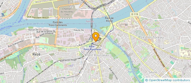 localisation de l'entreprise MADAME AIDA GUTIERREZ RAMIREZ  VERTOU