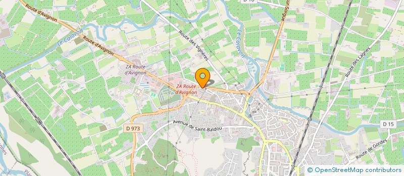 localisation de l'entreprise MADAME AIDA KLAI à CAVAILLON