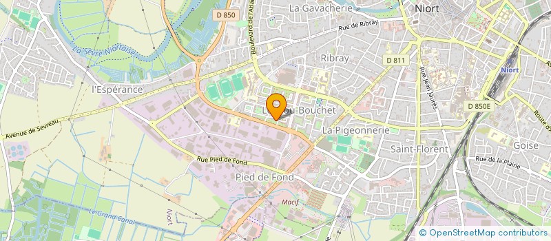 localisation de l'entreprise MADAME AIDA KOCENYAN à NIORT