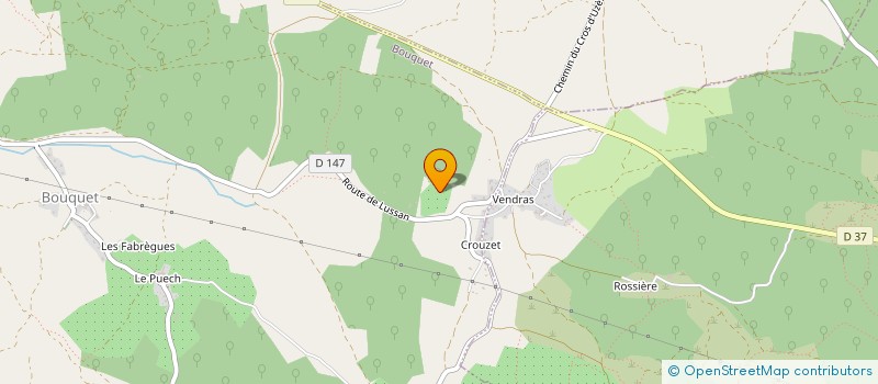 localisation de l'entreprise MADAME AIDA LIRIA  LA BRUGUIERE