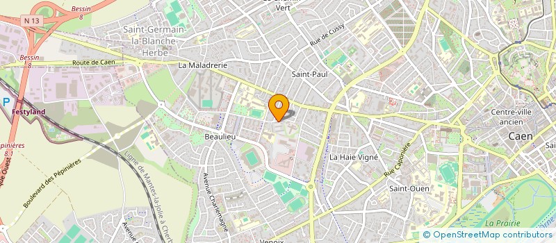 localisation de l'entreprise MADAME AIDA LOUM-KARSENTY à CAEN