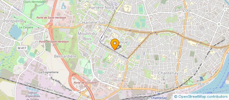 localisation de l'entreprise MADAME AIDA NIANG à NANTES