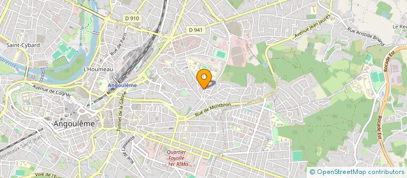 localisation de l'entreprise MADAME AIDA NUKIC à ANGOULEME