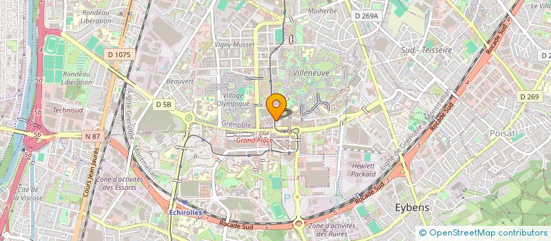 localisation de l'entreprise MADAME AIDA SAIDI à GRENOBLE