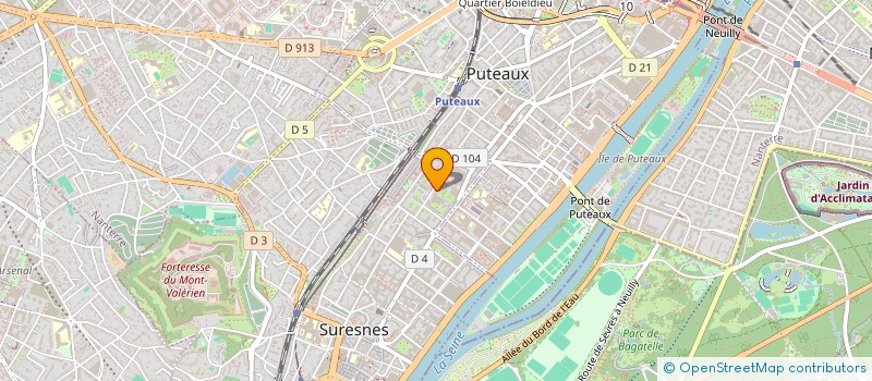 localisation de l'entreprise MADAME AIDA SAOUDI à SURESNES