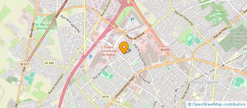 localisation de l'entreprise MADAME AIDA SEGHIR  TOURCOING