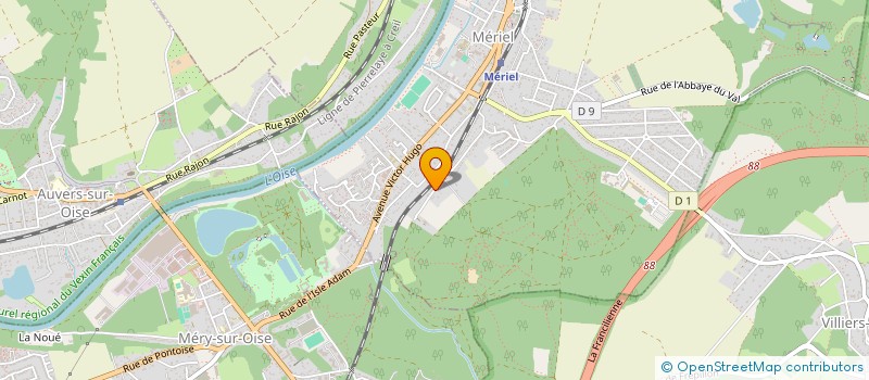 localisation de l'entreprise MADAME AIDA SOUFI  MERIEL