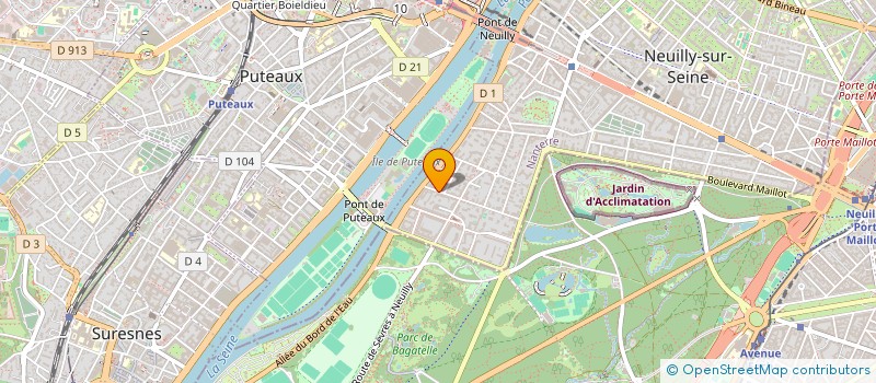 localisation de l'entreprise MADAME AIDA TAWIL à NEUILLY-SUR-SEINE