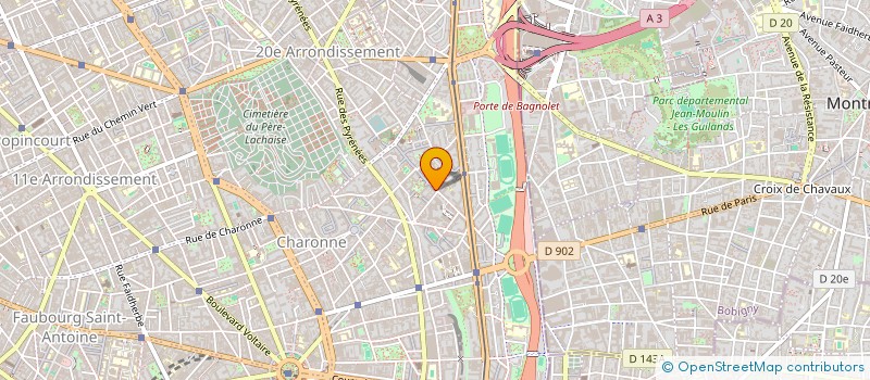 localisation de l'entreprise MADAME AIDA TOUMI  PARIS