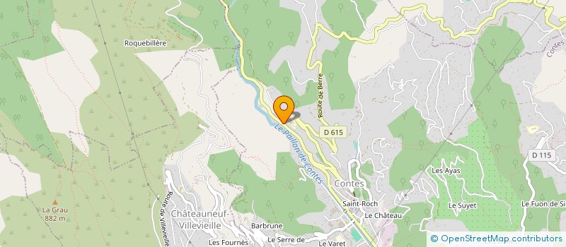 localisation de l'entreprise MADAME AIDA TRAD  CONTES