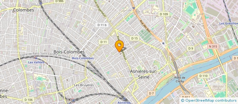 localisation de l'entreprise MADAME AIDA TRAORE à ASNIERES-SUR-SEINE
