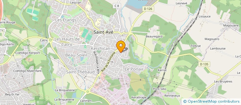 localisation de l'entreprise MADAME AIDEEN MUNNELLY  SAINT-AVE