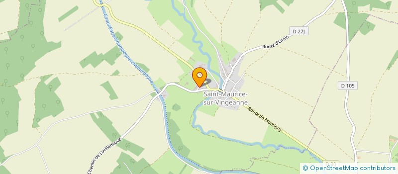 localisation de l'entreprise MADAME AIETTE TRINIDAD  SAINT-MAURICE-SUR-VINGEANNE