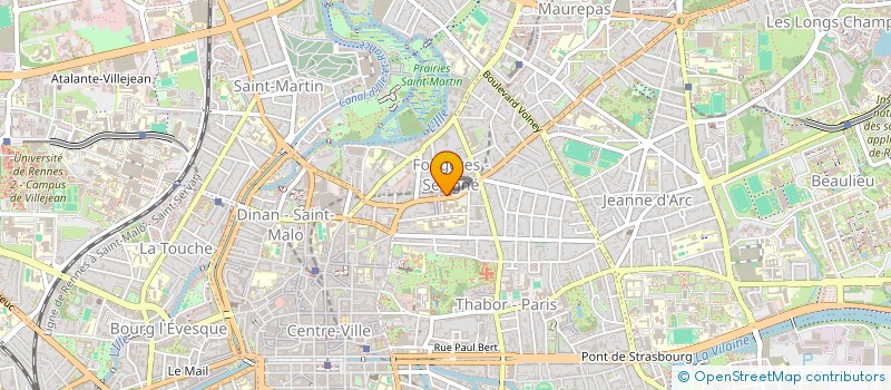 localisation de l'entreprise MADAME AIGUL TUKHVATULLINA à RENNES