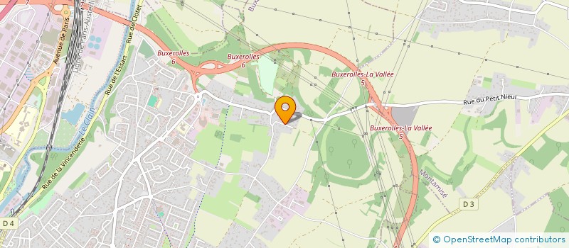 localisation de l'entreprise MADAME AIJUN LIU  BUXEROLLES