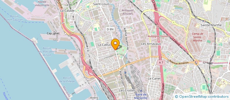 localisation de l'entreprise MADAME AILA-MAOULIDA MOHAMED à MARSEILLE