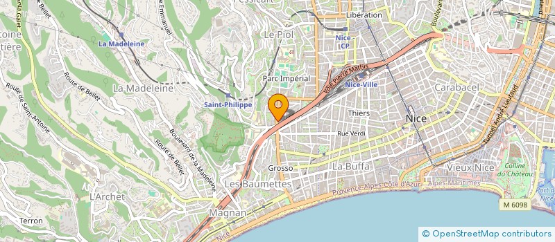 localisation de l'entreprise MADAME AILEEN GUDER  NICE