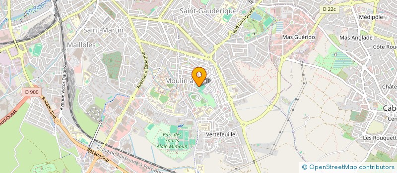 localisation de l'entreprise MADAME AIMEE BALEINE  PERPIGNAN