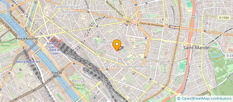 localisation de l'entreprise MADAME AIMEE BLONDE  PARIS