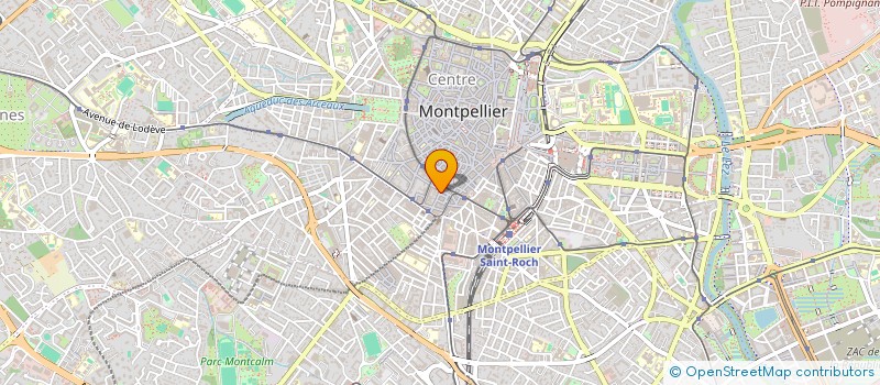 localisation de l'entreprise MADAME AIMEE CENTIVANY à MONTPELLIER