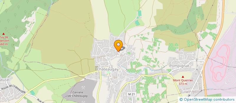 localisation de l'entreprise MADAME AIMEE CHAPUT  CHATEAUGAY