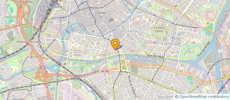 localisation de l'entreprise MADAME AIMEE HEGE à STRASBOURG