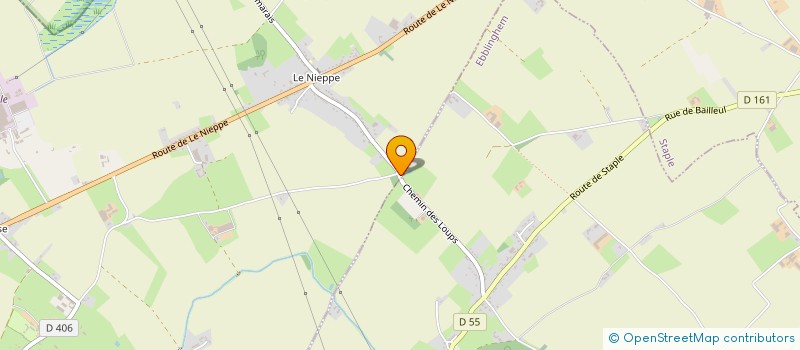 localisation de l'entreprise MADAME AIMEE JOSIANE RABET  RENESCURE