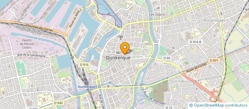 localisation de l'entreprise MADAME AIMEE LAMOUREUX à DUNKERQUE