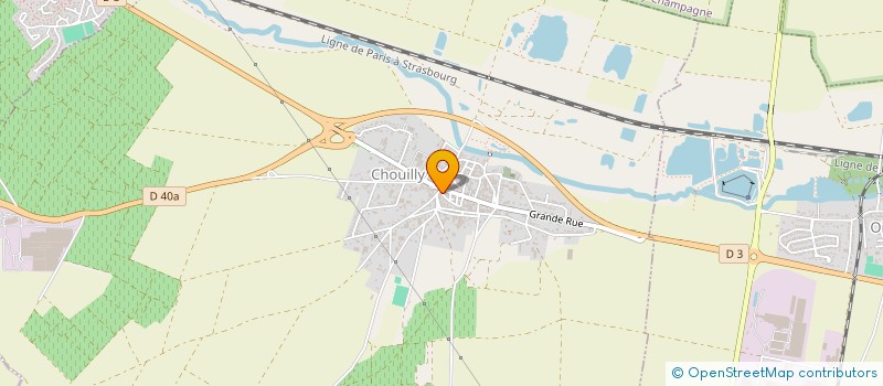 localisation de l'entreprise MADAME AIMEE LEGRAS  CHOUILLY