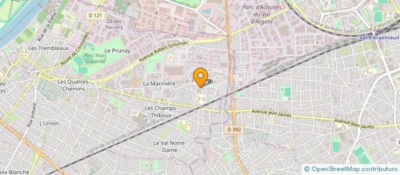 localisation de l'entreprise MADAME AIMEE MOYOBIE  SARTROUVILLE