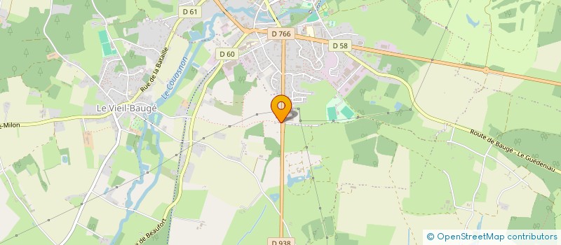 localisation de l'entreprise MADAME AIMEE NUTTALL  BAUGE-EN-ANJOU