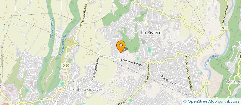 localisation de l'entreprise MADAME AIMEE RAHANITRARILALA à SAINT-LOUIS
