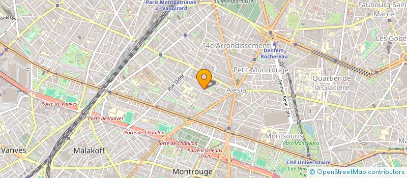 localisation de l'entreprise MADAME AIMEE RAJAONA  PARIS