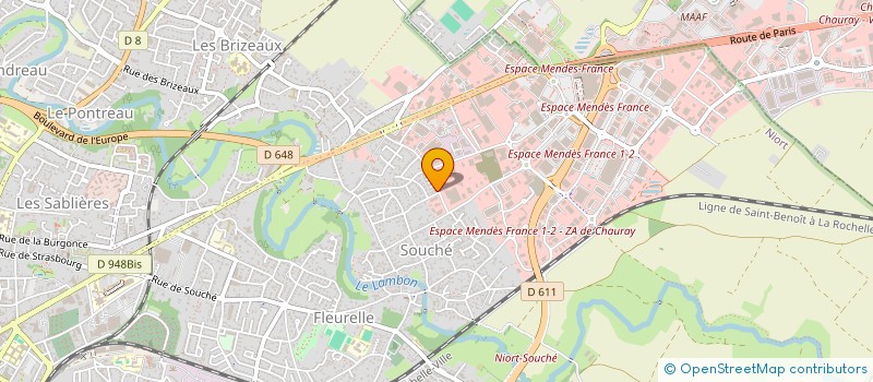 localisation de l'entreprise MADAME AIMEE RATTIER à NIORT