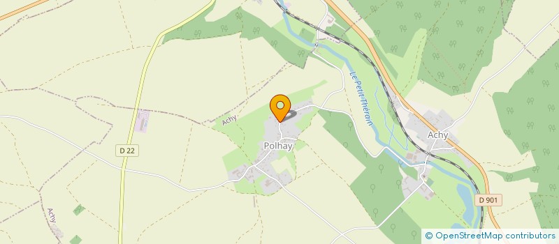 localisation de l'entreprise MADAME AIMEE RAZAFISOANETY  ACHY