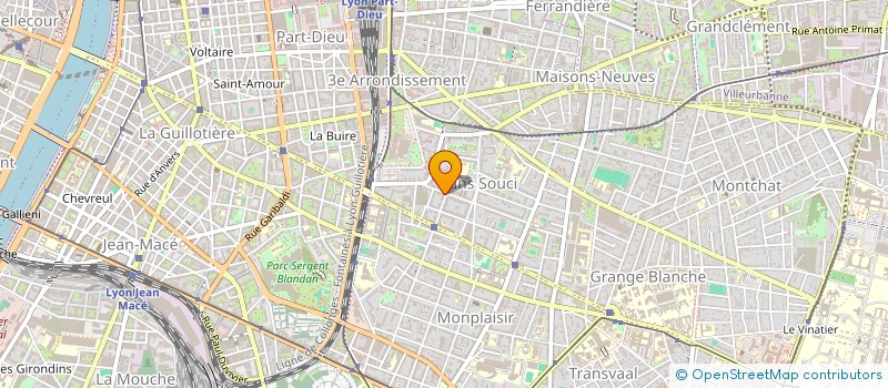 localisation de l'entreprise MADAME AIMEE REATEGUI  LYON